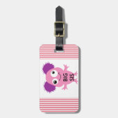 ピンクモンスタービッグ・シスター ラゲッジタグ (正面縦)