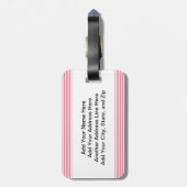 ピンクモンスタービッグ・シスター ラゲッジタグ (裏面縦)