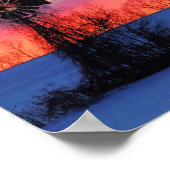 ピンクモーニングサンライズ ポスター (角)