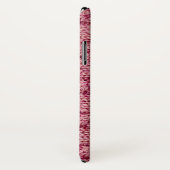 ピンクヤーンによってケーブルで通信されるニット Case-Mate iPhoneケース (裏面/右)