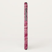 ピンクヤーンによってケーブルで通信されるニット Case-Mate iPhoneケース (裏面/左)