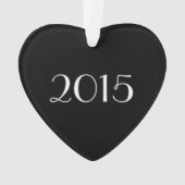 ピンクユアネームゼブラプリント姿スケートで滑る オーナメント (裏面)