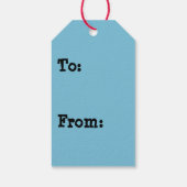 ピンクユニコーンハッピーバースデー ギフトタグ (裏面)