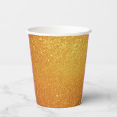 ピンクユニコーンバラ&レインボーバースデーパーティー 紙コップ (裏面)