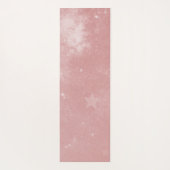 ピンクユニコーンパーソナライズされたヨガマット ヨガマット (裏面)