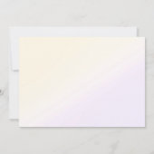 ピンクユニコーンフォーエバーマジカル誕生日写真 招待状 (裏面)