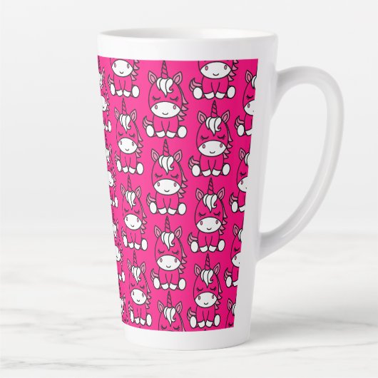 ピンクユニコーンポニー カフェラテマグ (右)