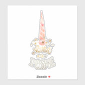 ピンクユニコーン感動的引用文 シール (シート)