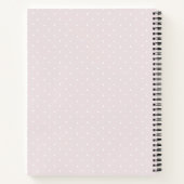 ピンクユニコーン手書き練習 ノートブック (裏面)