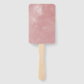 ピンクユニコーン結婚式の引き出物ハンドファン ハンドファン (裏面)