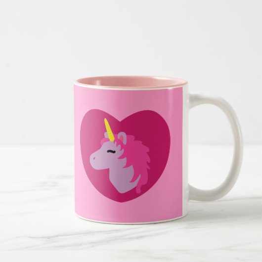 ピンクユニコーン ツートーンマグカップ (右)