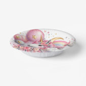 ピンクユニコーン ペーパーボウル (傾斜あり)