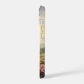 ピンクユニコーン iPhone 15ケース (左側面)