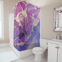 ピンクユニークパープル金ゴールド抽象芸術