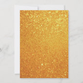 ピンクユニークユニコーン,バラ,レインボーバースデーパーティー 招待状 (裏面)