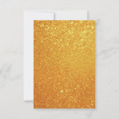 ピンクユニークユニコーン,バラ,レインボー誕生日 サンキューカード (裏面)