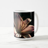 ピンクユリの写真 コーヒーマグカップ (正面右)