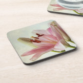 ピンクユリ コースター (左側)