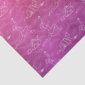 ピンクヨガポジション(デザイン58ピンクシリーズ) 薄葉紙 (詳細)