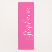 ピンクヨガマットモノグラムモダンヨガマット