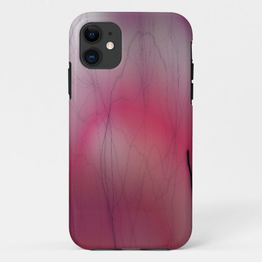 ピンクライトニングiPhoneケース Case-Mate iPhoneケース (裏面)