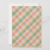 ピンクライトブルーフェミニンガレンティーヌデイティーパーティー 招待状 (裏面)