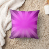 ピンクライト抽象芸術アートレイサン クッション (ブランケット)