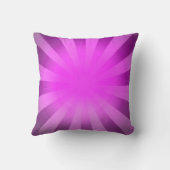 ピンクライト抽象芸術アートレイサン クッション (裏面)