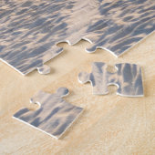 ピンクライフガードステーションマイアミビーチフロリダUSA ジグソーパズル (側面)