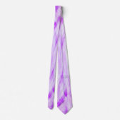 ピンクラインと渦巻き絞り染め ネクタイ (裏面)
