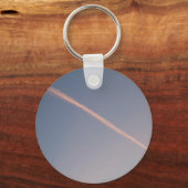 ピンクラインキーチェーン キーホルダー (正面)