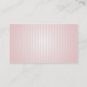 ピンクライン-ビジネス 名刺 (裏面)