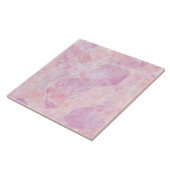 ピンクラグジュアリーモダンジェムストーンエステティックグラムシック タイル (側面)