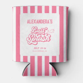 ピンクラストスプラッシュ独身最後のパーティー景品 缶クーラー