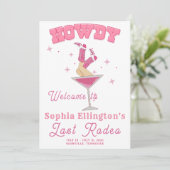 ピンクラストロデオバチェロレッテ週末 招待状 (スタンド正面)