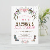 ピンクラストロデオバチェロレッテ 招待状 (スタンド正面)