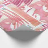 ピンクラズルバレンタイン ラッピングペーパー (角)