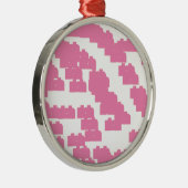 ピンクラッキー888 メタルオーナメント (右)