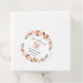 ピンクラブがブルーイング茶ブライダルシャワー フェイバータグ (インサイチュ)