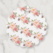 ピンクラブがブルーイング茶ブライダルシャワー フェイバータグ (裏面)