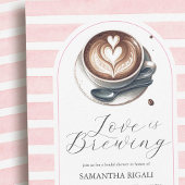 ピンクラブが醸造ブライダルシャワー招待状 招待状