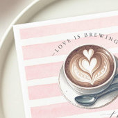 ピンクラブは醸造ブライダルシャワー スタンダードカクテルナプキン