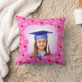 ピンクラブスタイリッシュハート クッション