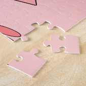 ピンクラブハートフクロウパズル ジグソーパズル (側面)