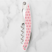 ピンクラブハートフクロウ ソムリエナイフ (正面)