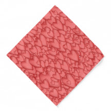 ピンクラブハート装飾品