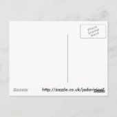 ピンクラブハート ポストカード (裏面)