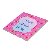 ピンクラブモダンシック タイル (側面)