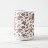 ピンクラブ2フォトコラージュ – カスタム母の日 コーヒーマグカップ (中央)