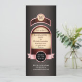 ピンクラベルバチェロレッテ招待状 招待状 (スタンド正面)